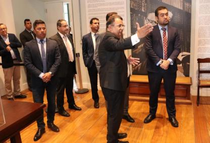A Procuradoria Geral do Estado recebe a visita do governador Cláudio Castro