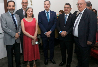 Procurador-Geral participa de aula inaugural do Ministro Luís Roberto Barroso na Uerj